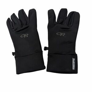 Outdoor Research Backstop Men’s Black Gloves - Windstopper - Size M